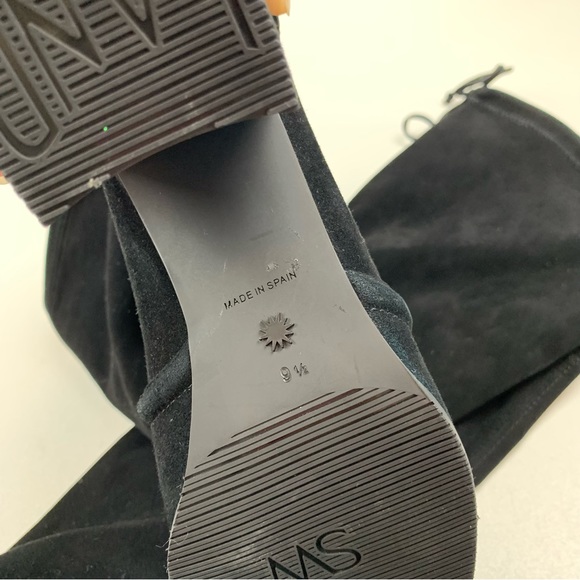 Stuart Weitzman Boots Highland Thigh High Over The Knee Heeled Black Size 9.5 - Picture 10 of 12